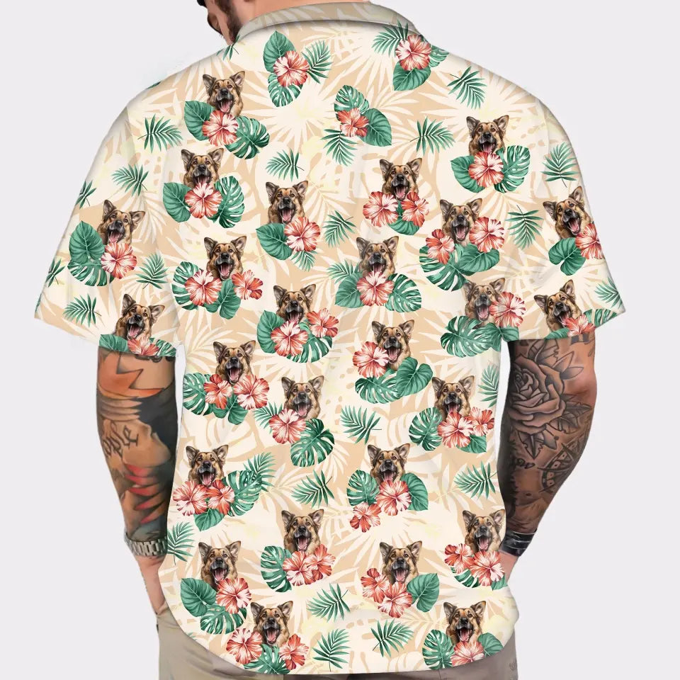 Create Your Own Hawaiian Shirt With Pet Photo