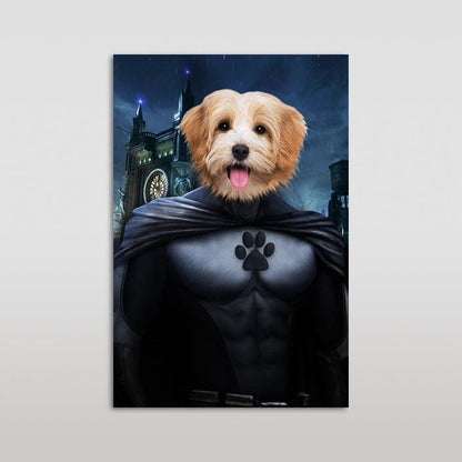 The Bat Paw Custom Pet Portrait Poster