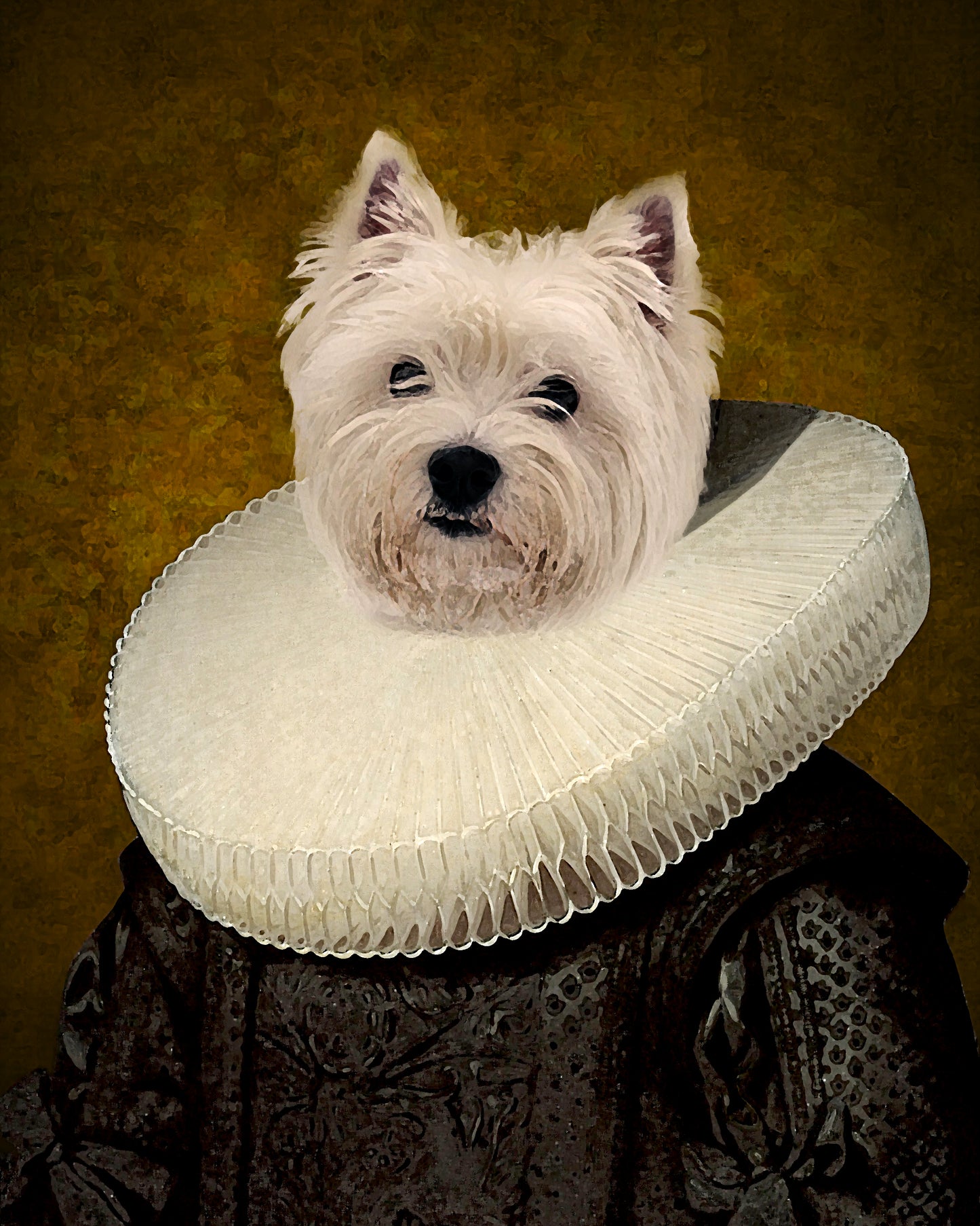 The Ruff Custom Pet Portrait - Noble Pawtrait