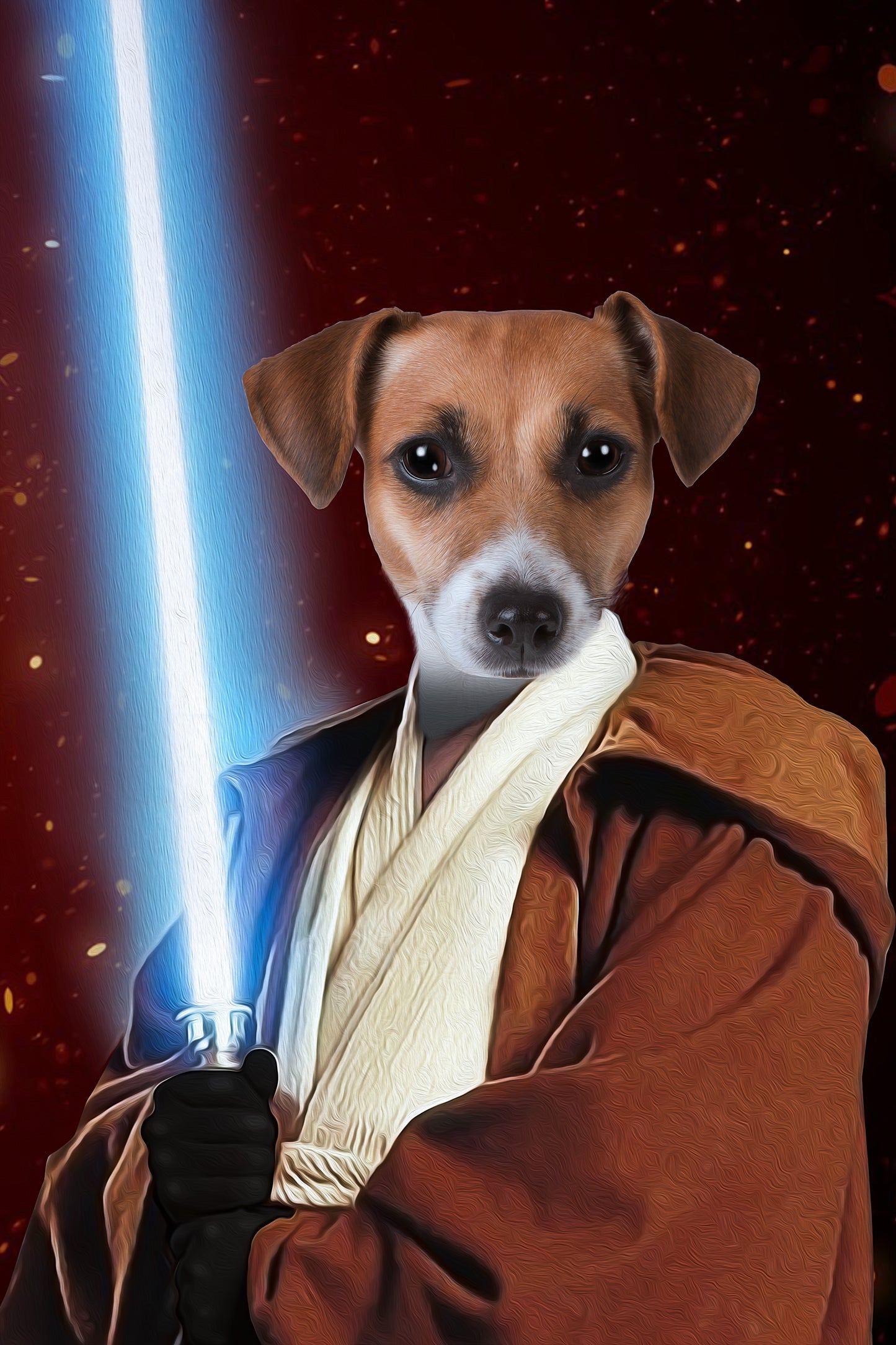 The JediPaw Custom Pet Portrait - Noble Pawtrait