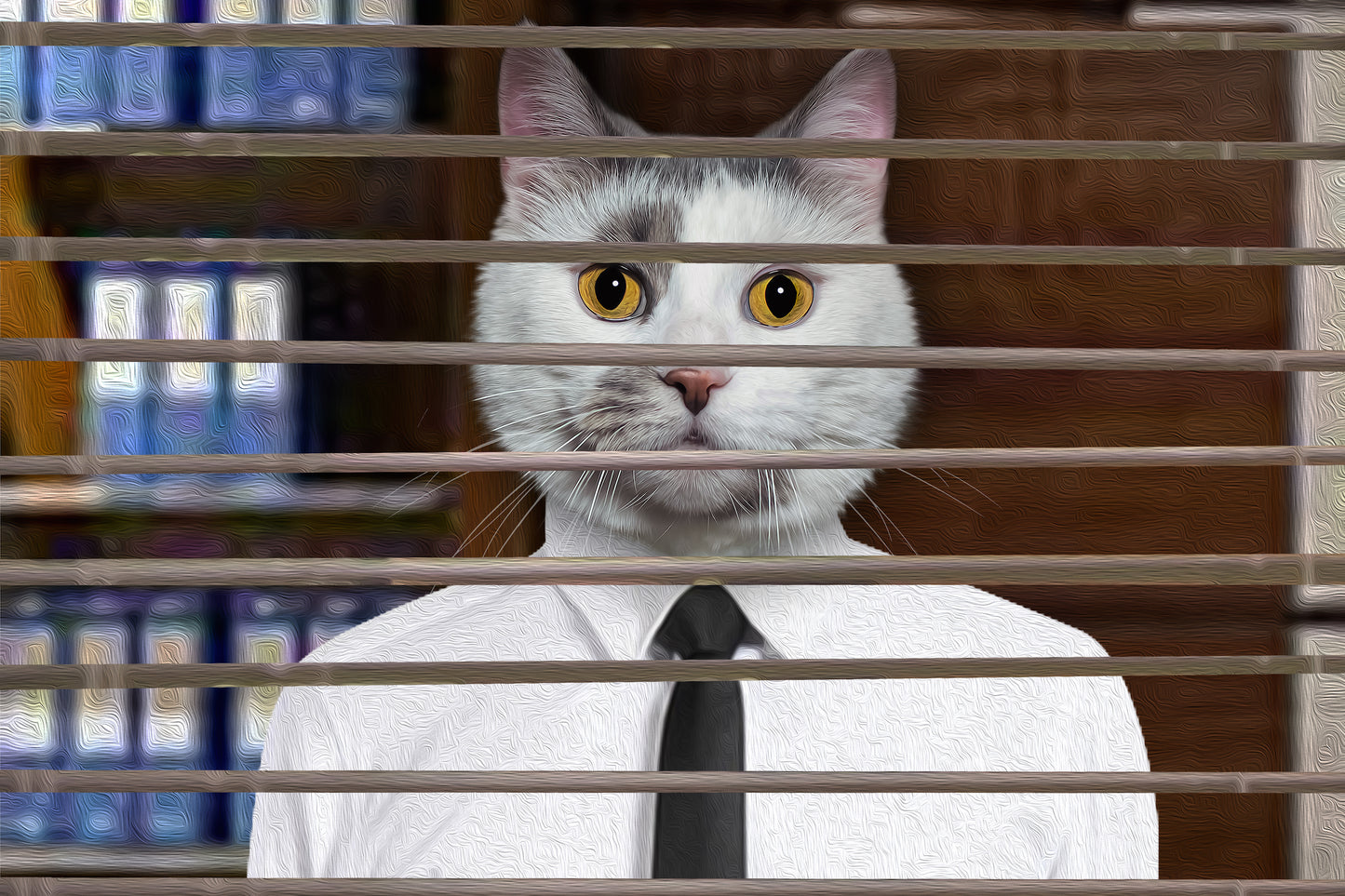 The Big Tuna Custom Pet Portrait - Noble Pawtrait