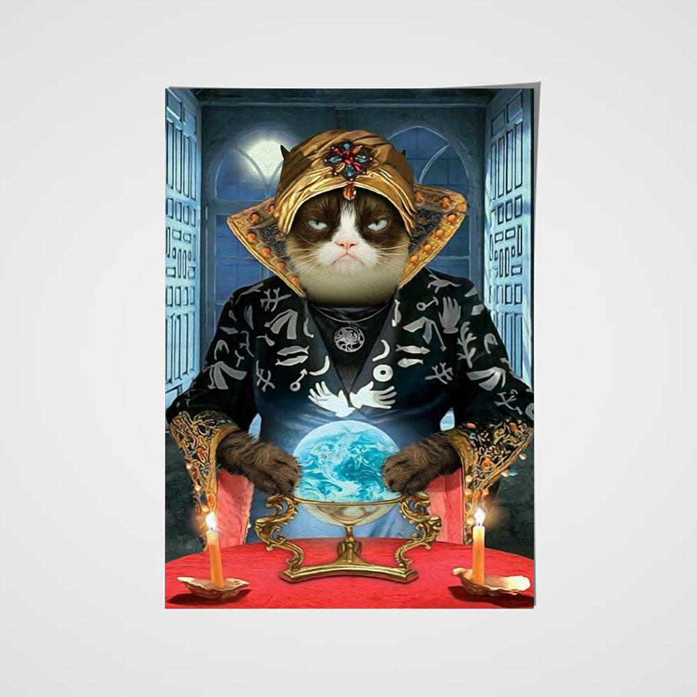 The Mystery Custom Pet Portrait Poster - Noble Pawtrait