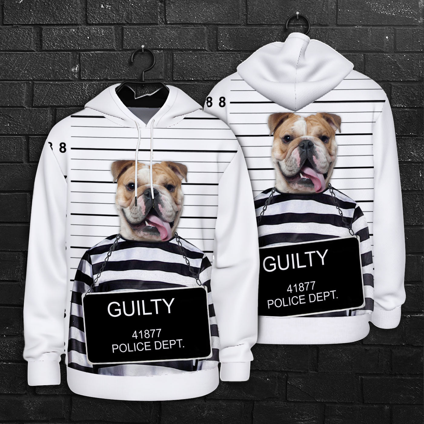 The Bad Boy All Over Print Custom Hoodie