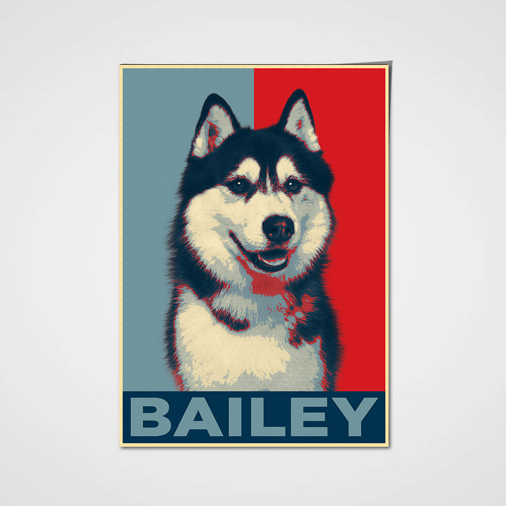 The Hope Custom Pet Portrait - Noble Pawtrait