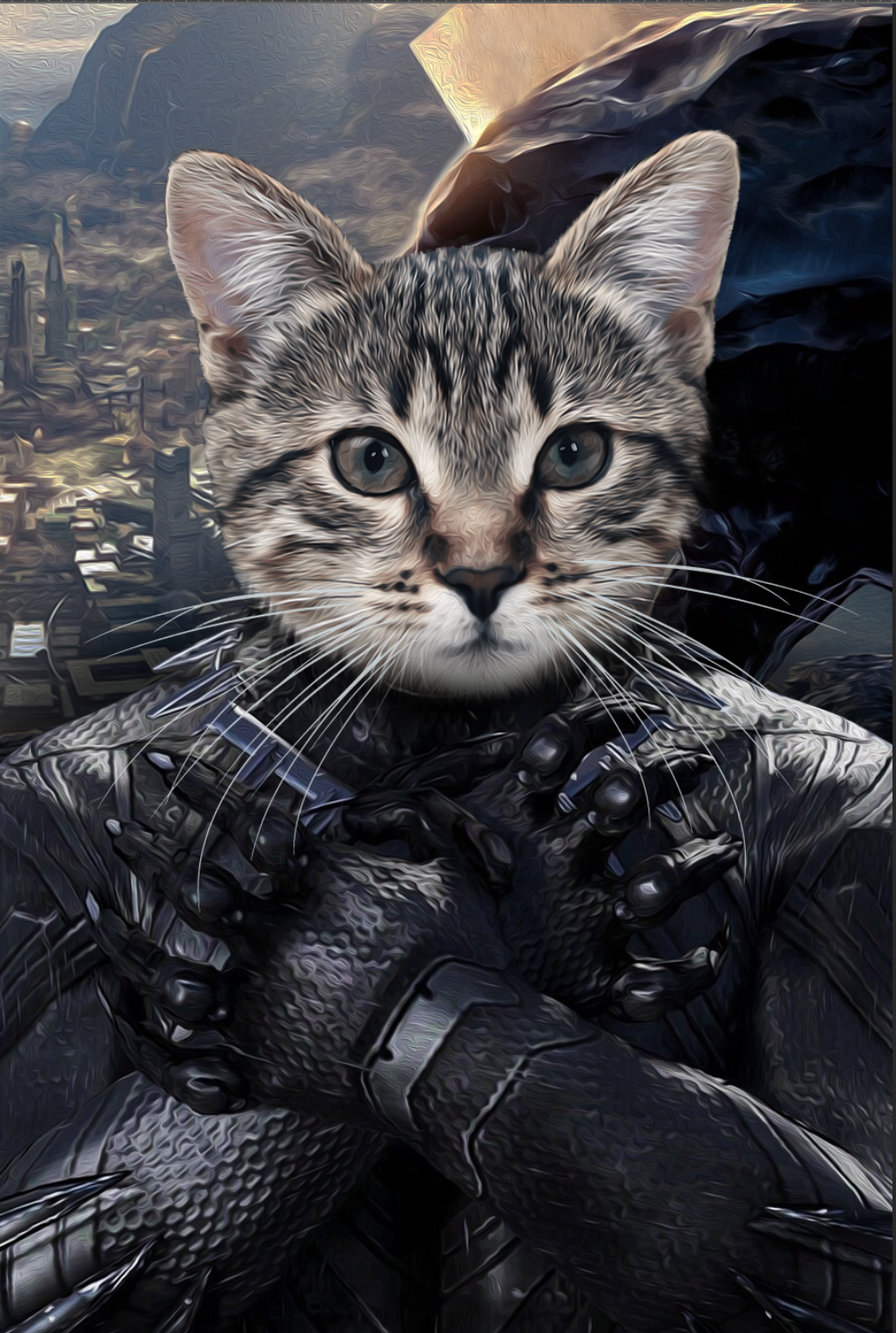 The Wakadian Custom Pet Portrait - Noble Pawtrait