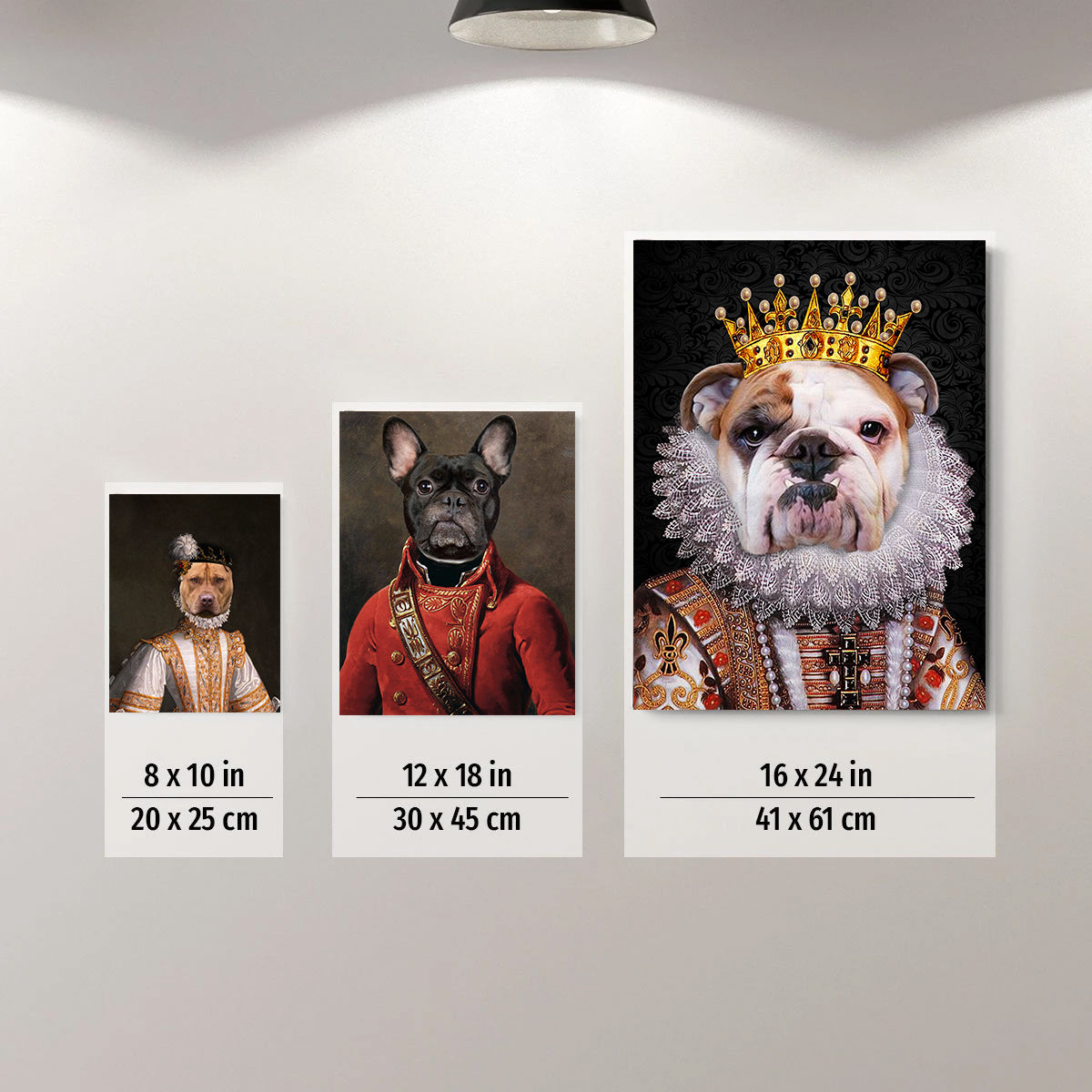 The Reader Custom Pet Portrait Canvas - Noble Pawtrait