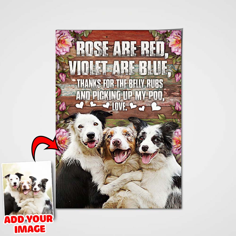 The Poem Custom Pet Portrait Poster - Noble Pawtrait