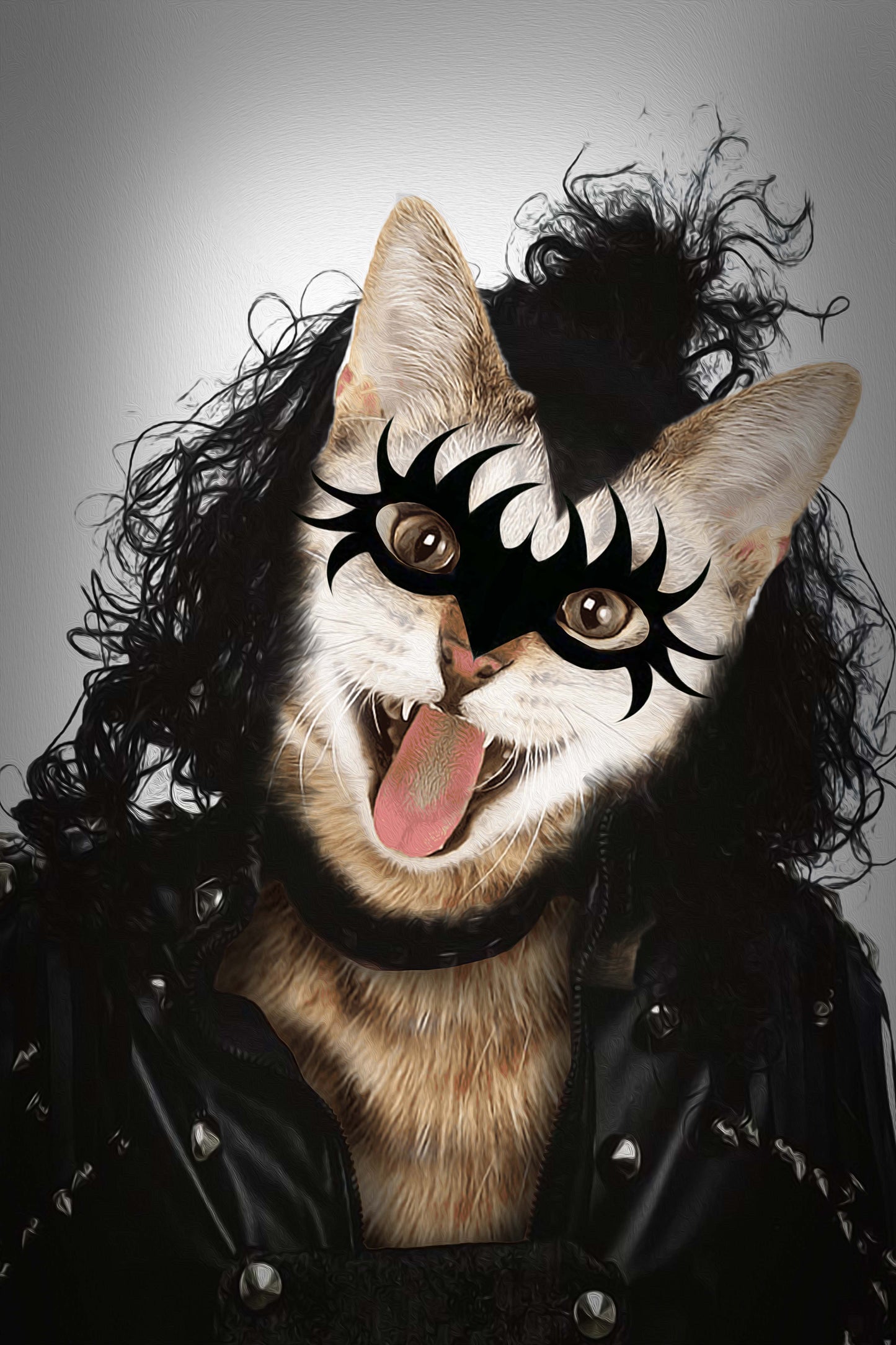 The Rocker Custom Pet Portrait - Noble Pawtrait