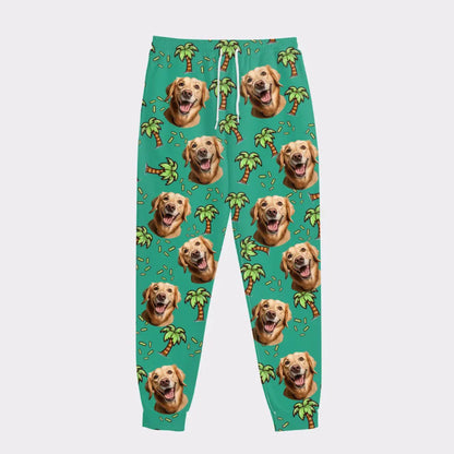World's Best Dog Dad Embroidered Joggers