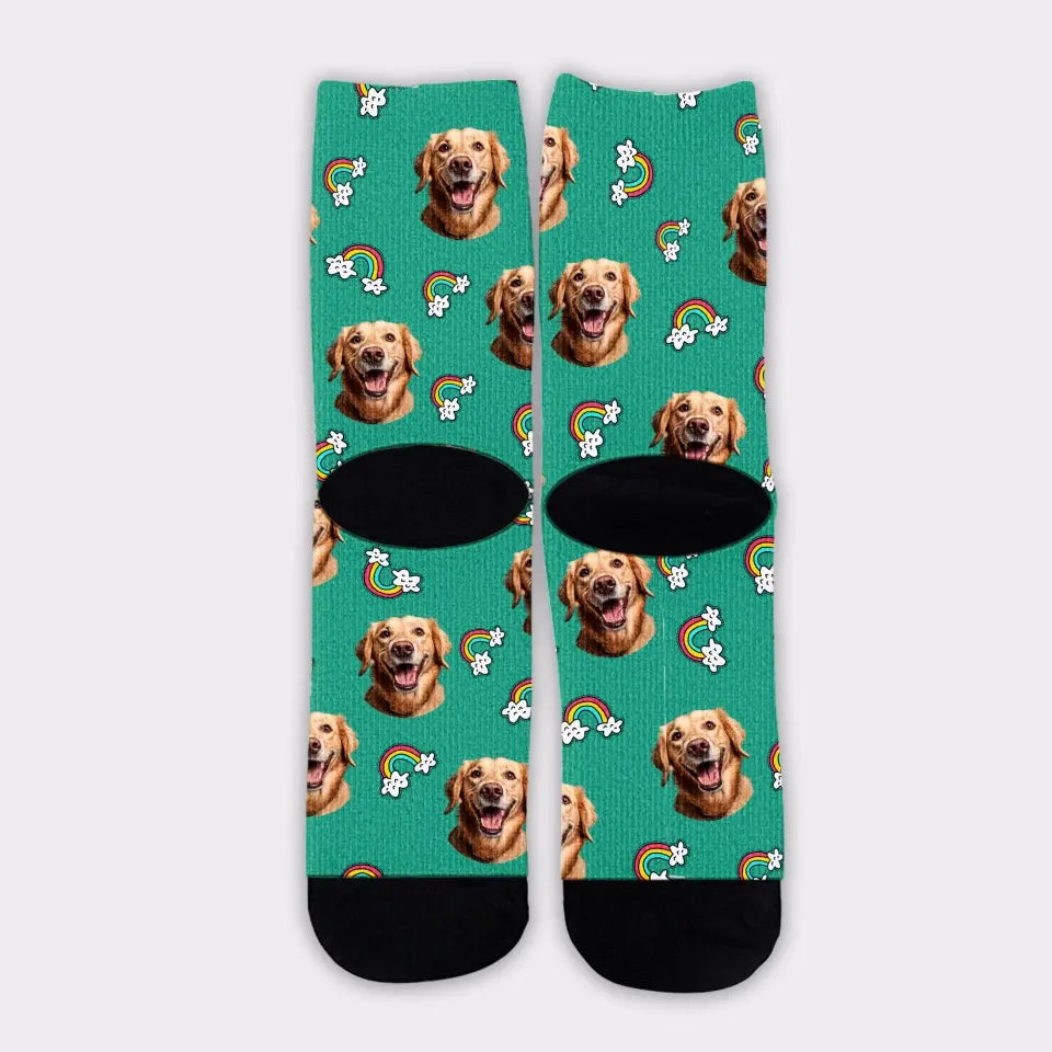 Custom Your Own Socks With Your Pet Face - Buy 01 Get 01 Free