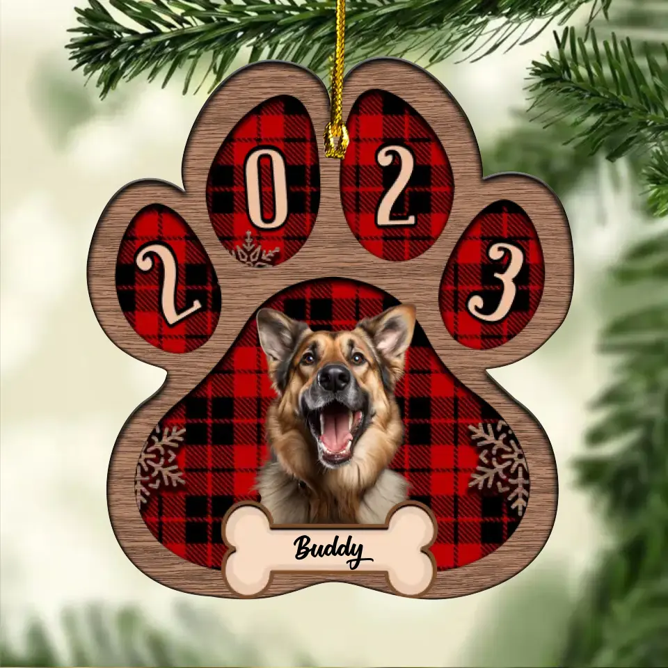 Customized Shaped 1-sided Wooden Ornament
