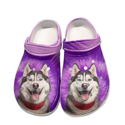 Custom Your Own Clogs With Your Pet Photo