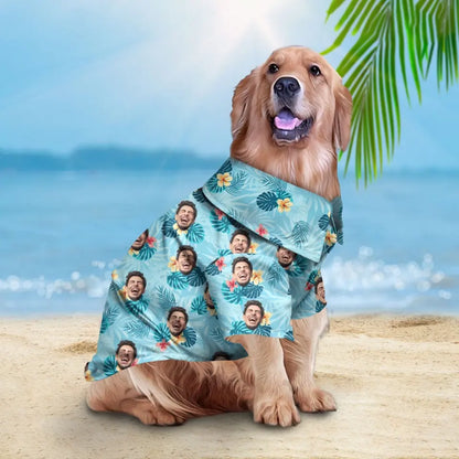 Put Your Face On A Pet Hawaiian Shirt - Up To 300 Combination