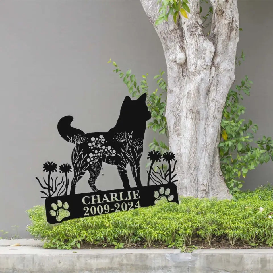 Personalized Pet Memorial Metal Sign