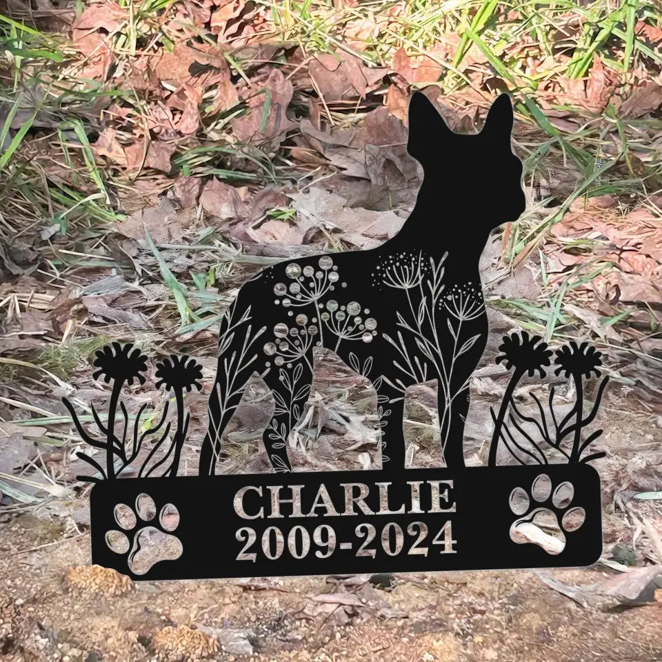 Personalized Pet Memorial Metal Sign