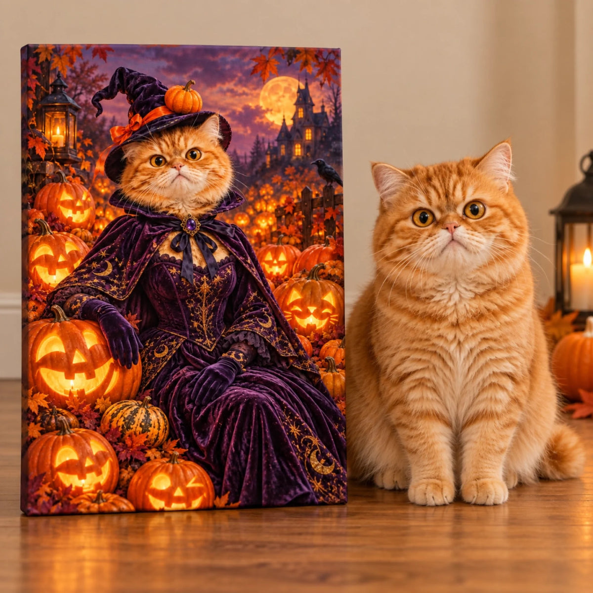 pumpkin cat