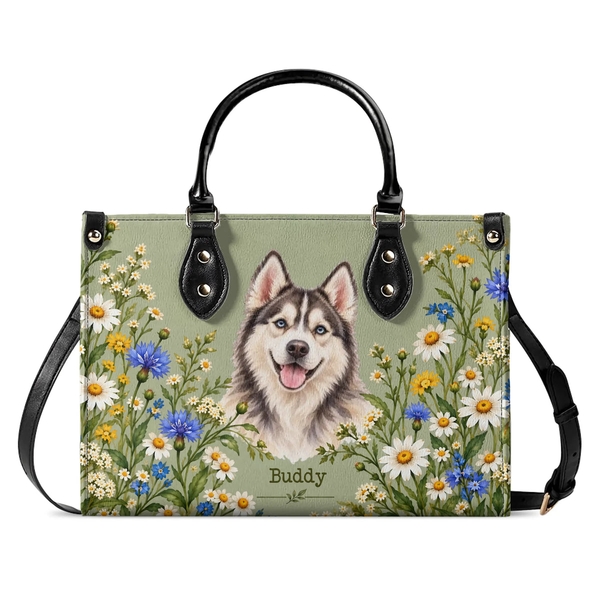Daisy – Custom Pet Portrait Handbag