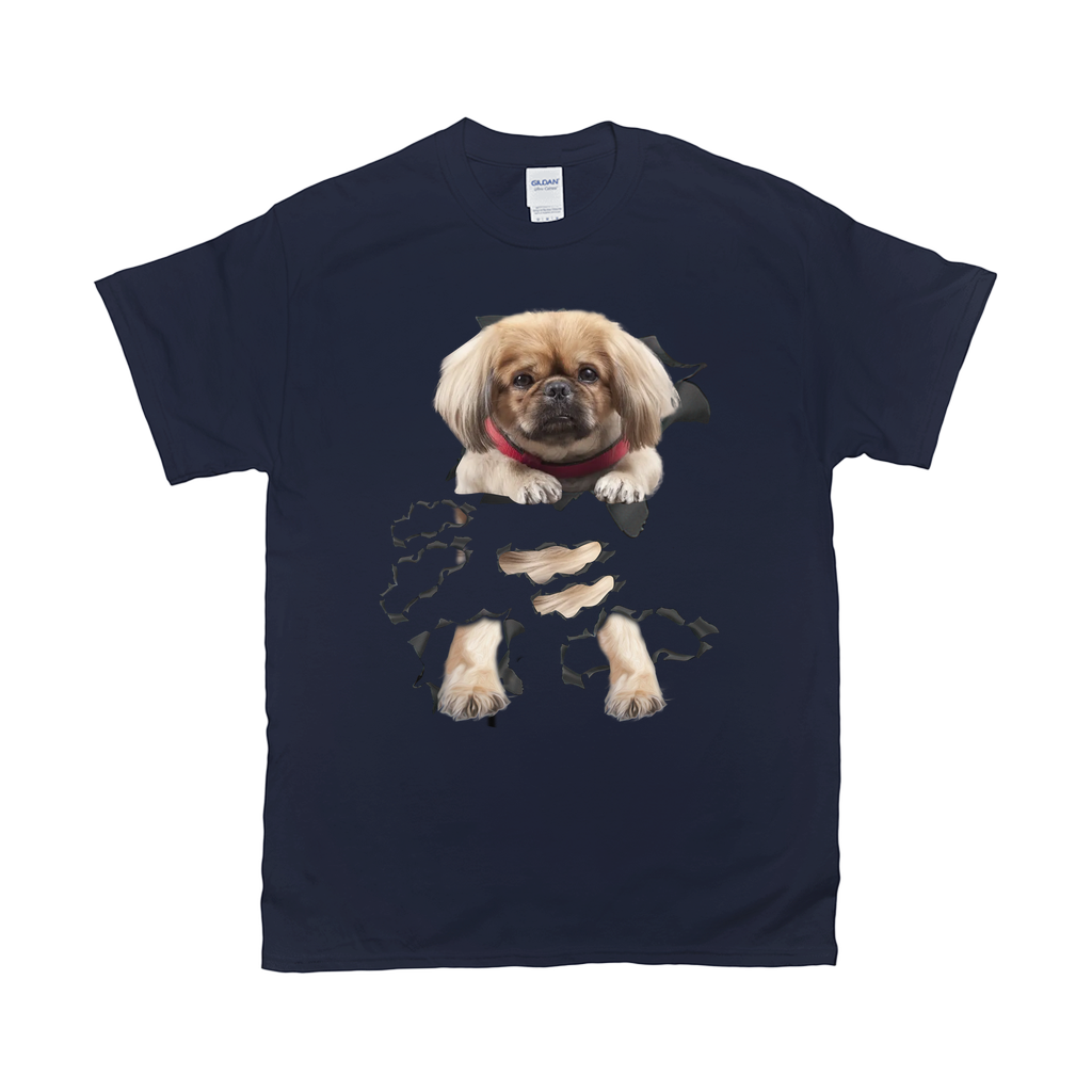 Clingy Custom Pet Unisex T-shirt - Noble Pawtrait