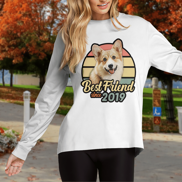Custom T Shirt With Pet Face | Personalized Gift For Dog & Cat Lovers | Best Friend Unisex T Shirt
