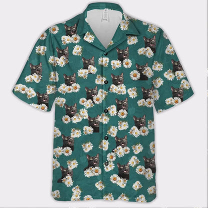 Custom Your Own Hawaiian Shirt With Your Pet Photo