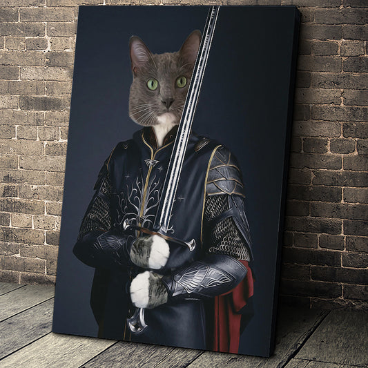 The Sword Legend Custom Pet Portrait - Noble Pawtrait