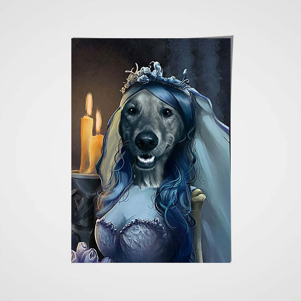 BridePaw Custom Pet Portrait Poster - Noble Pawtrait