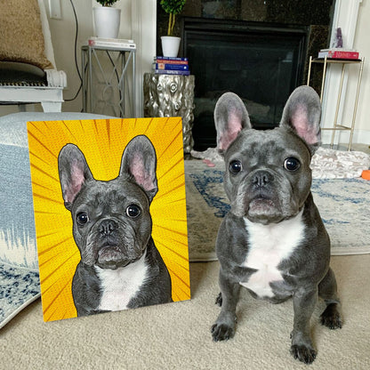 Custom Pet Canvas - Noble Pawtrait