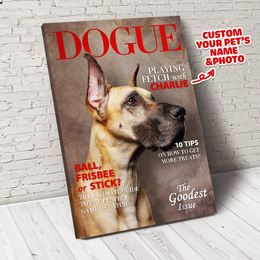 The Dogue Custom Pet Portrait - Noble Pawtrait