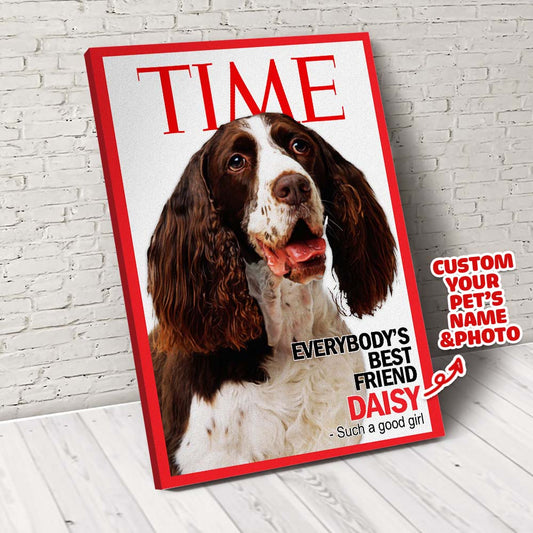 The Time Highlight Custom Pet Portrait - Noble Pawtrait