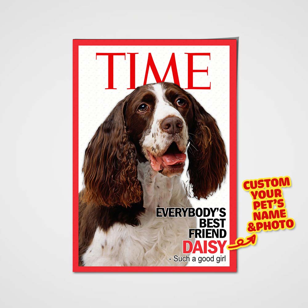 The Time Highlight Custom Pet Portrait - Noble Pawtrait