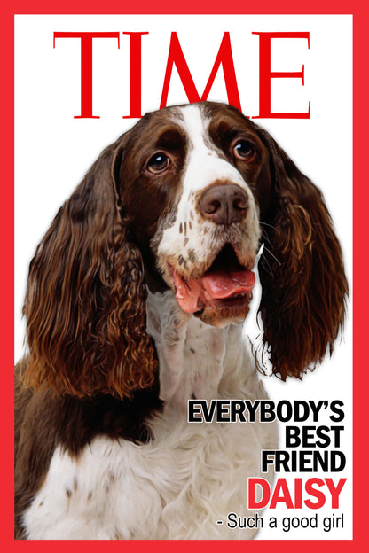 The Time Highlight Custom Pet Portrait Digital Download - Noble Pawtrait