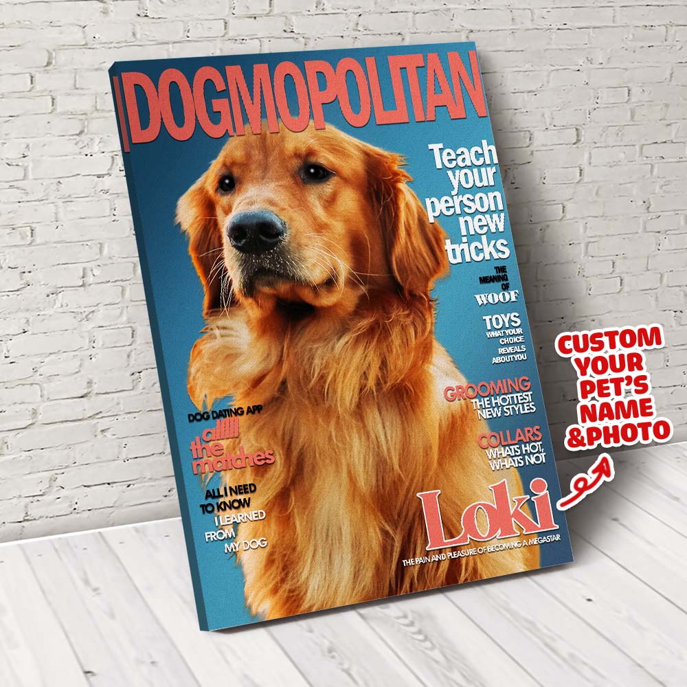 The Dogmopolitan Custom Pet Portrait - Noble Pawtrait
