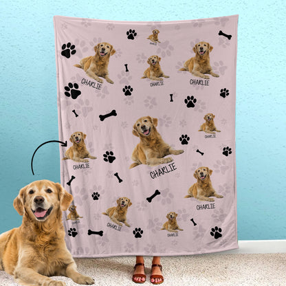 Cadeau de couverture polaire pour animaux de compagnie personnalisé pour les parents de l'animal