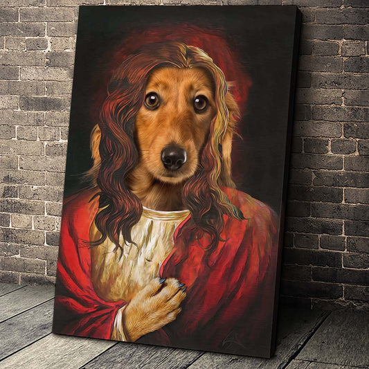 The Savior Custom Pet Portrait - Noble Pawtrait