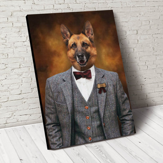 The Men Custom Pet Portrait - Noble Pawtrait