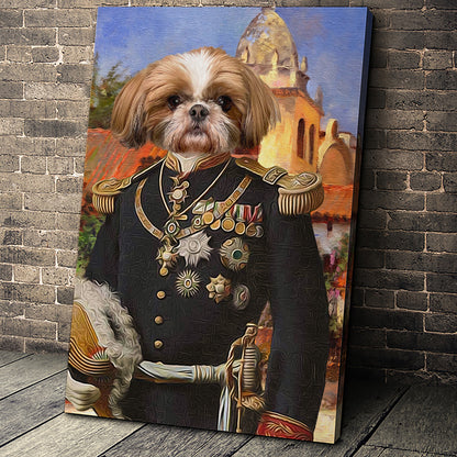 The Pioneer Custom Pet Portrait Canvas - Noble Pawtrait