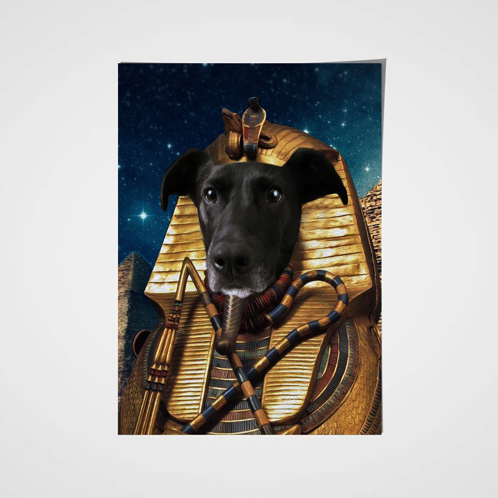 The Pharapaw Custom Pet Portrait Poster - Noble Pawtrait