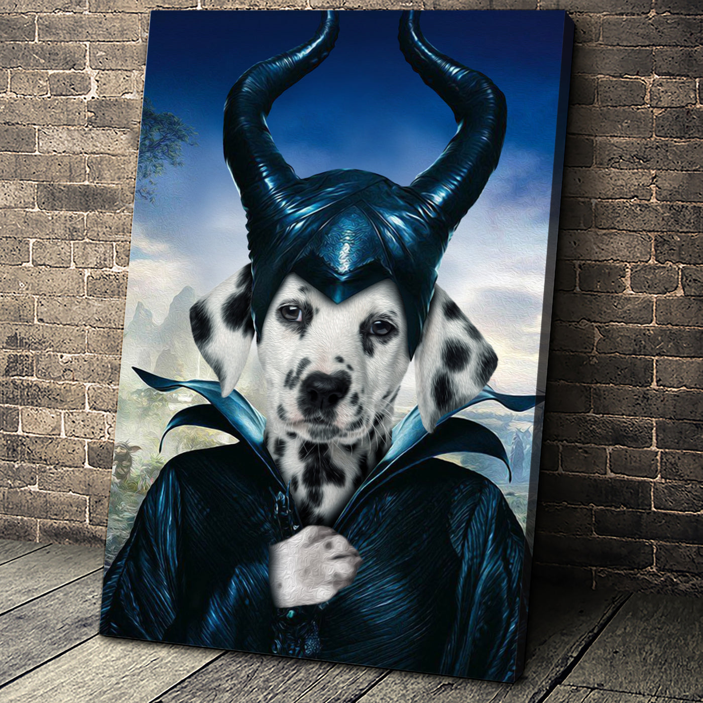 The Pawnificent Custom Pet Portrait - Noble Pawtrait