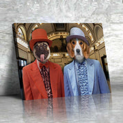 Paw and Pawer Custom Pet Portrait - Noble Pawtrait