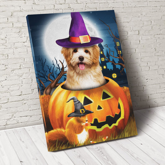 Pawpkin Custom Pet Portrait - Noble Pawtrait