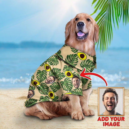 Custom Hawaiian Shirt For Pet Avocado Pattern