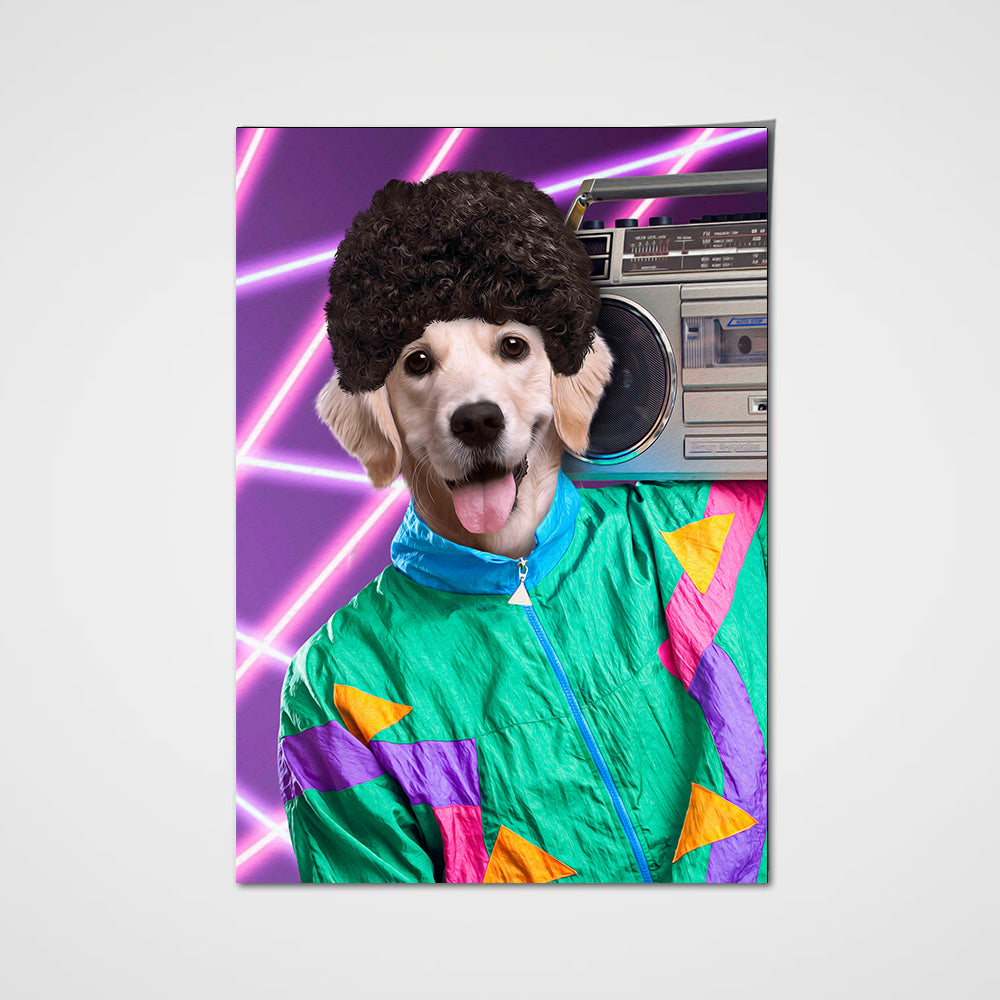 The Funky Paw Custom Pet Portrait Poster - Noble Pawtrait