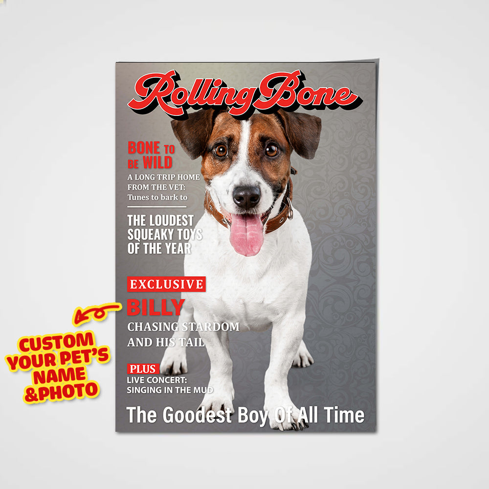 The RollingBone Custom Pet Portrait Poster - Noble Pawtrait