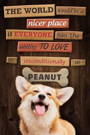 The Unconditional Love Custom Pet Portrait - Noble Pawtrait