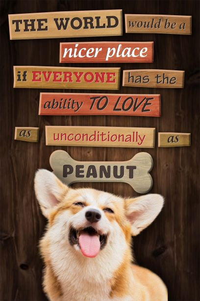 The Unconditional Love Custom Pet Portrait Digital Download - Noble Pawtrait