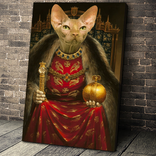 The Prophet Lord Custom Pet Portrait - Noble Pawtrait