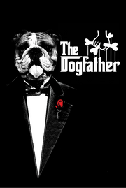 The Dog Father Custom Pet Portrait Canvas - Noble Pawtrait