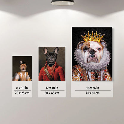 The Justice Heroes Custom Pet Portrait Canvas - Noble Pawtrait