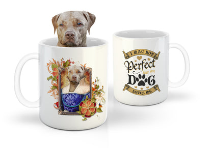 The Ambassadress Custom Pet Mug - Noble Pawtrait