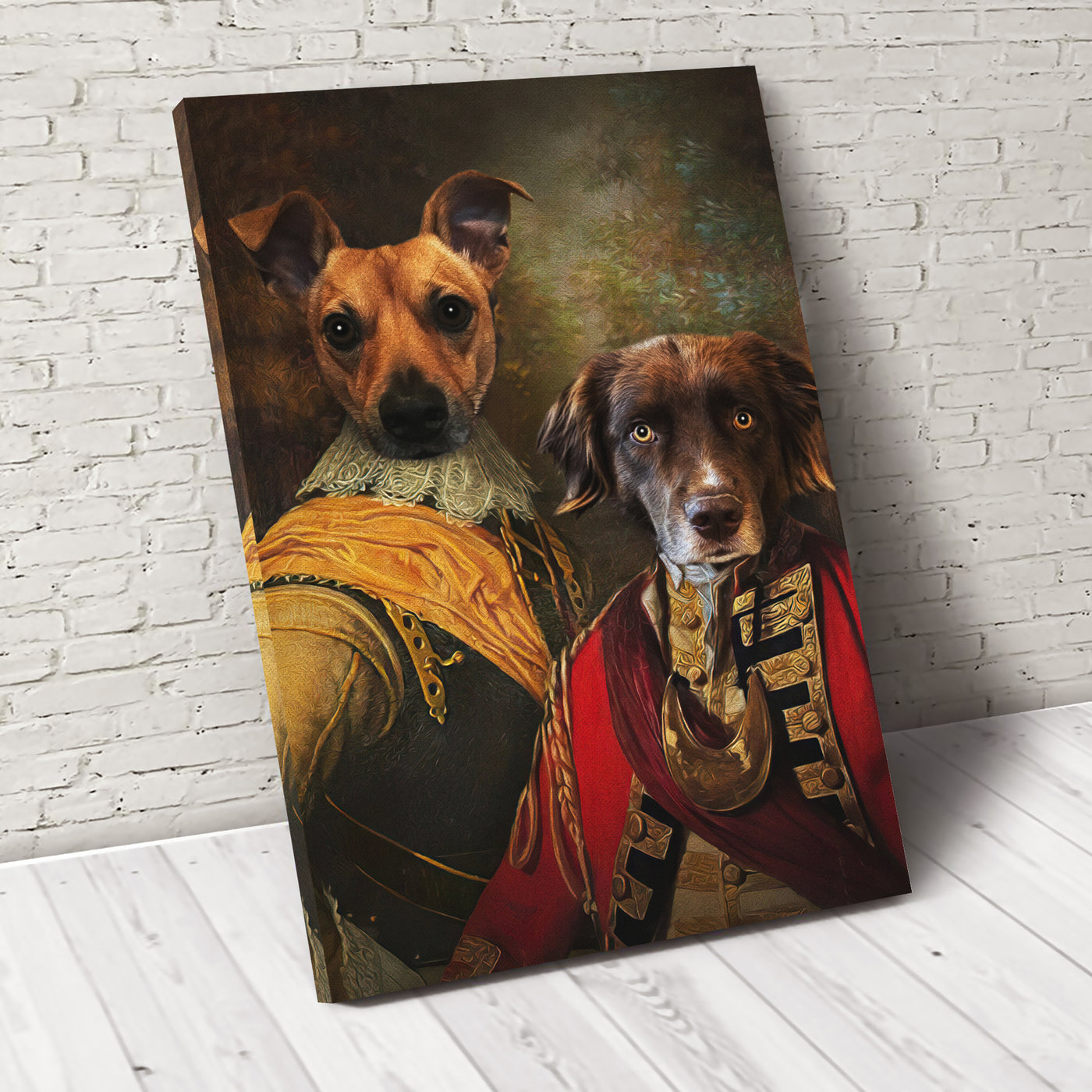 The Brotherhood Custom Pet Portrait - Noble Pawtrait